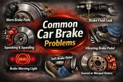 5 Common Car Brake Problems